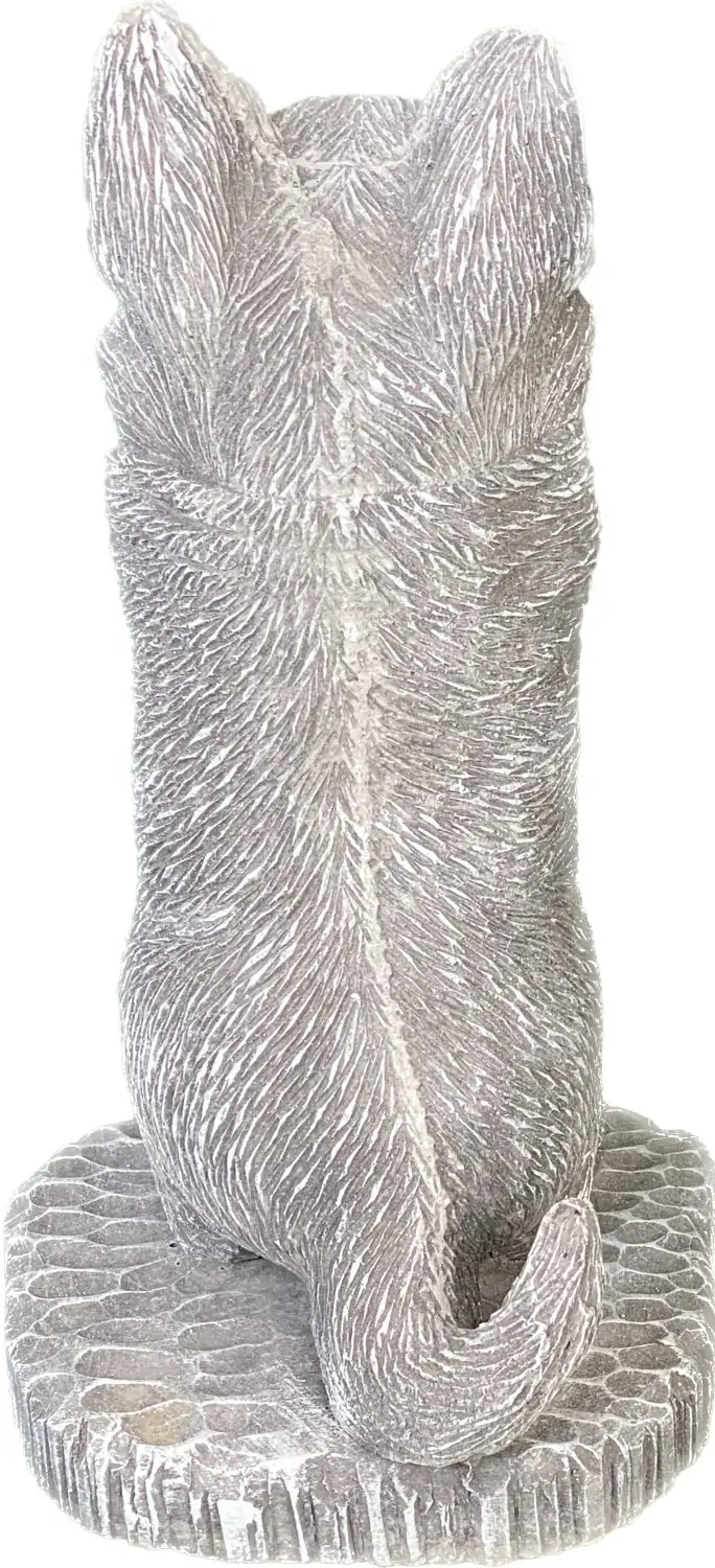 Artikelbild 6 des Artikels “Sammy , stehendes Kätzchen auf Sockel, 25 cm H | Steinguss “